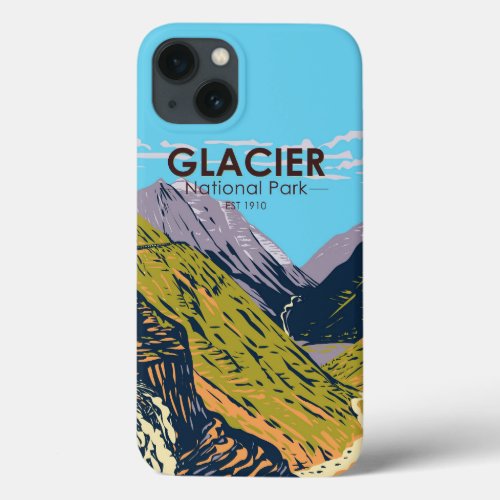 Glacier National Park Going to the Sun Road  iPhone 13 Case