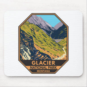Glacier National Park Going to the Sun Road  Mouse Pad
