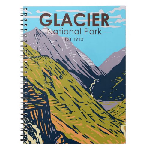 Glacier National Park Going to the Sun Road Notebook