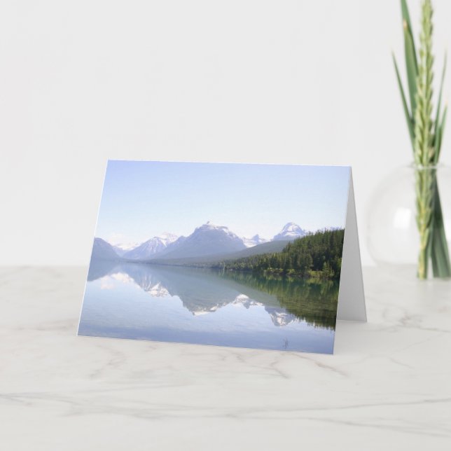 Glacier National Park Holiday Card (Front)