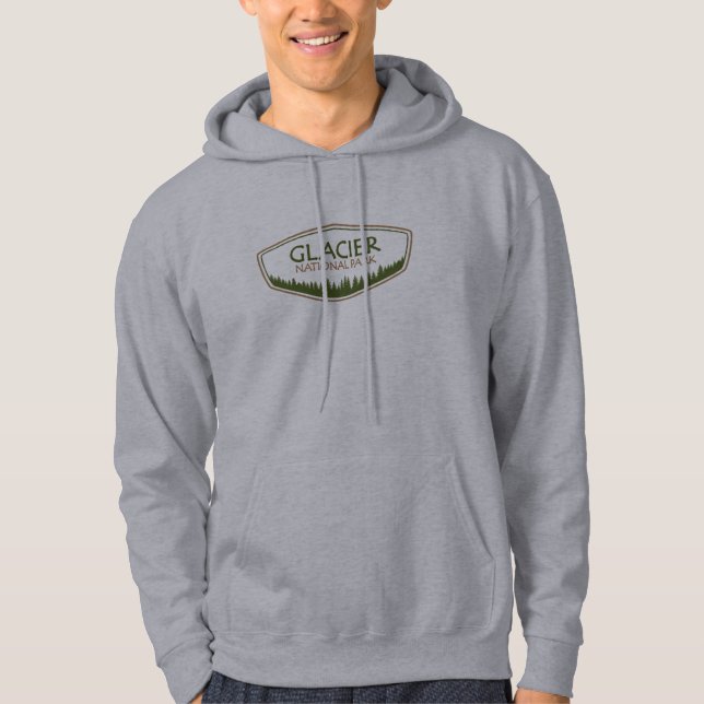 Glacier National Park Hoodie (Front)