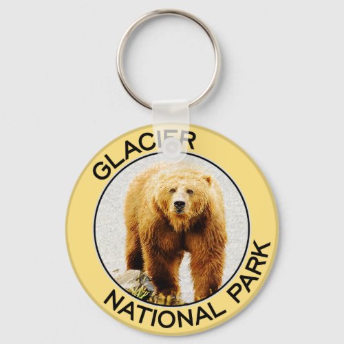 Glacier National Park Keychain