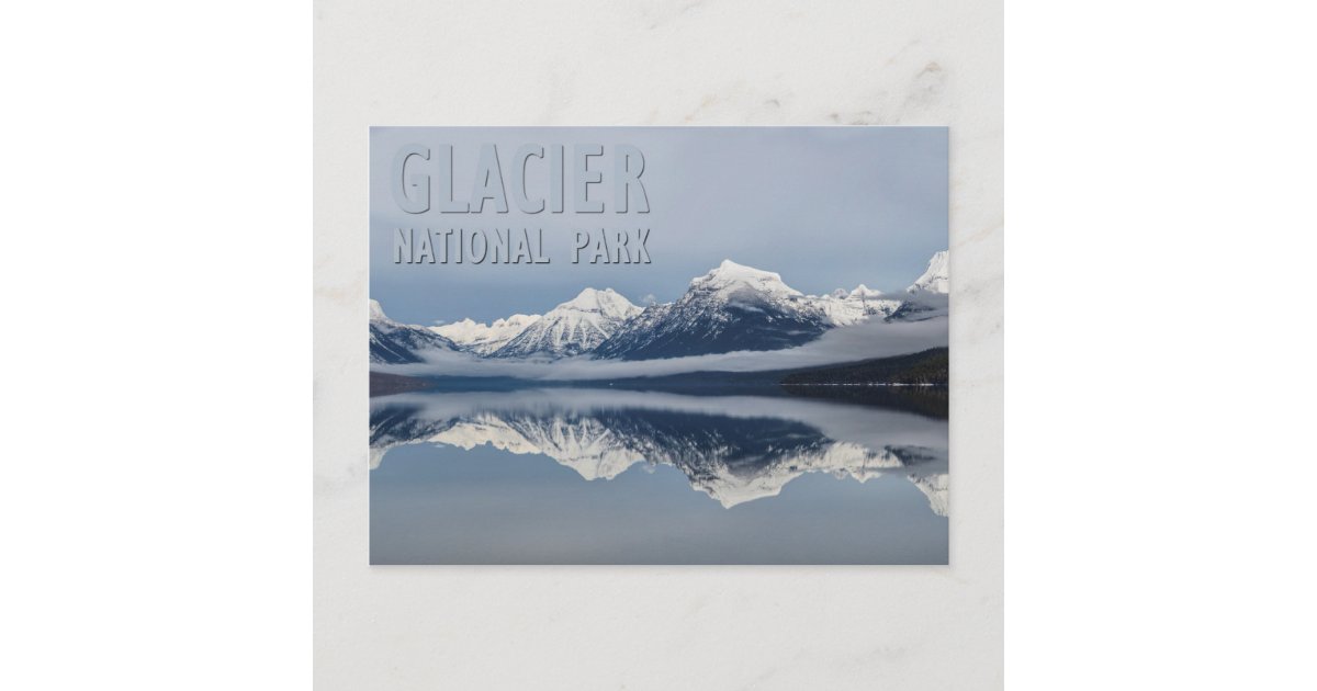 Glacier National Park Lake McDonald Montana Postcard | Zazzle