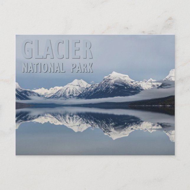 Glacier National Park Lake McDonald Montana Postcard (Front)