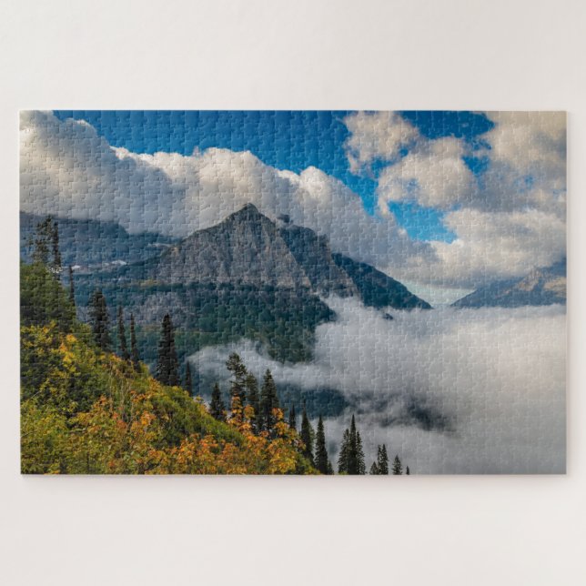Glacier National Park Landscape Jigsaw Puzzle (Horizontal)