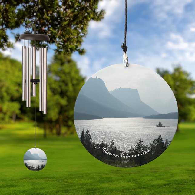 Glacier National Park Landscape Wind Chime (Outdoor)