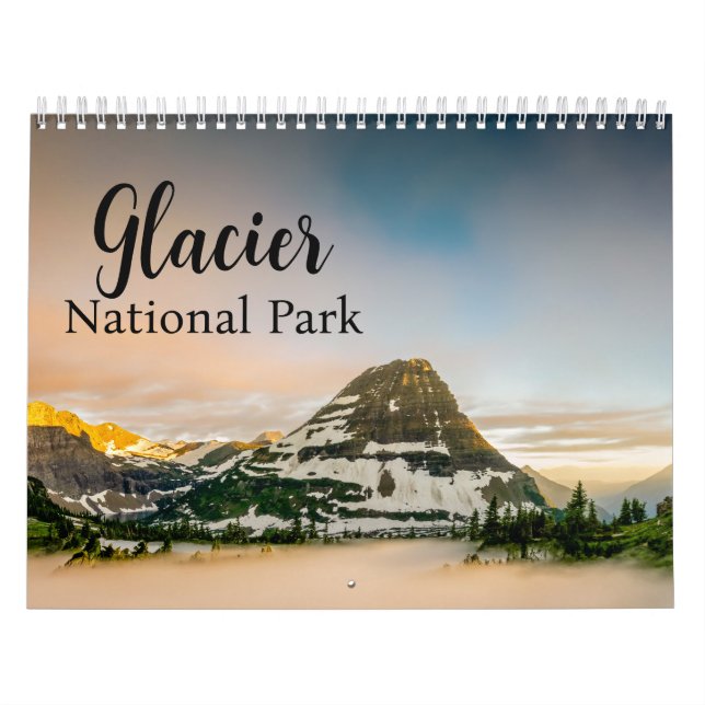 Glacier National Park LandscapesCalendar Calendar (Cover)