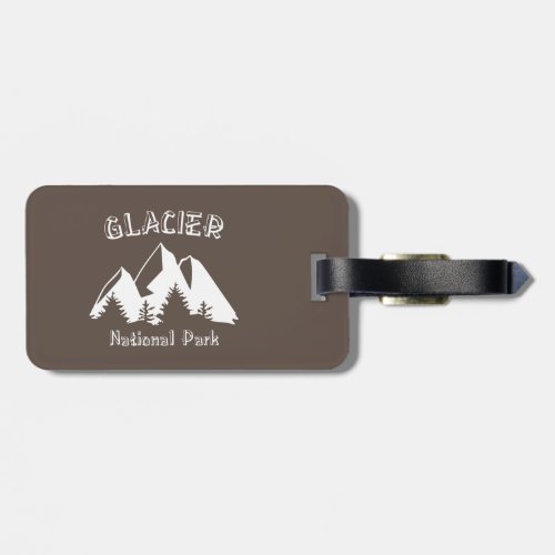 Glacier National Park Luggage Tag