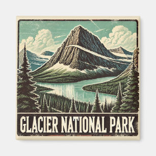 Glacier National Park Magnet