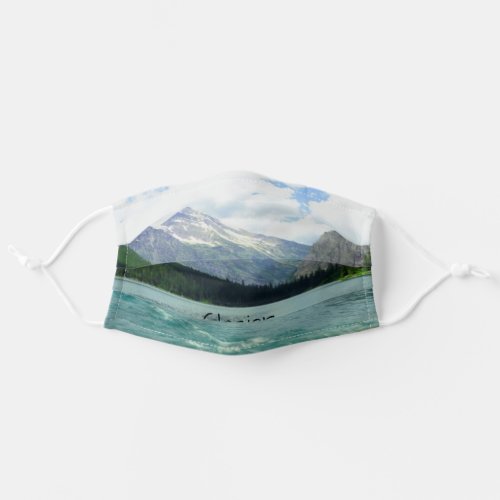 Glacier National Park Montana Adult Cloth Face Mask