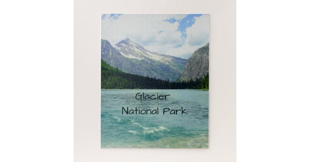 Glacier National Park Montana Jigsaw Puzzle | Zazzle