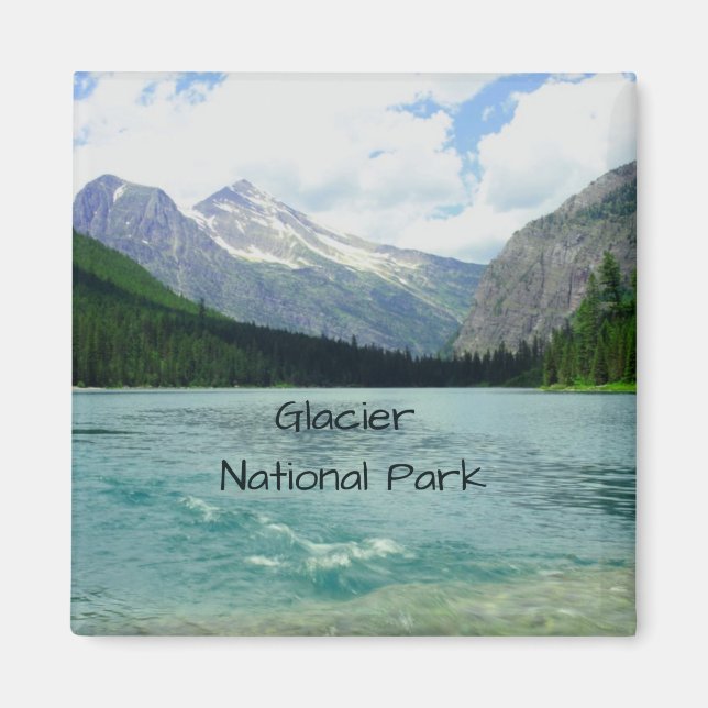 Glacier National Park Montana Magnet (Front)