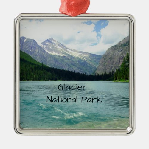 Glacier National Park Montana Metal Ornament