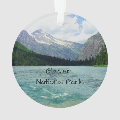 Glacier National Park Montana Ornament