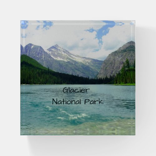 Glacier National Park Montana Paperweight