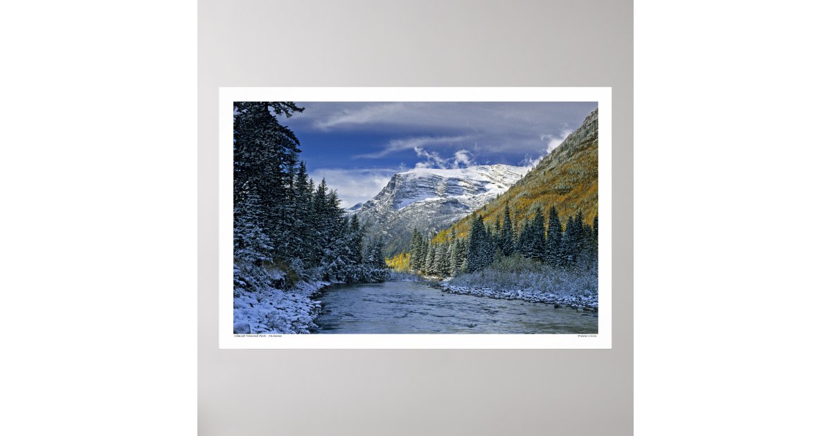 Glacier National Park - Montana Poster | Zazzle