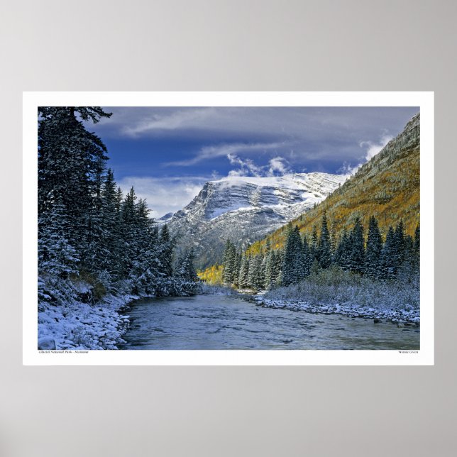 Glacier National Park - Montana Poster (Front)