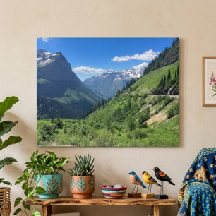 Glacier National Park, Montana Scenery Photography Poster