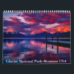 Glacier National Park-Montana USA Calendar<br><div class="desc">A Calendar with 12 different pictures of Glacier National Park-Montana USA</div>