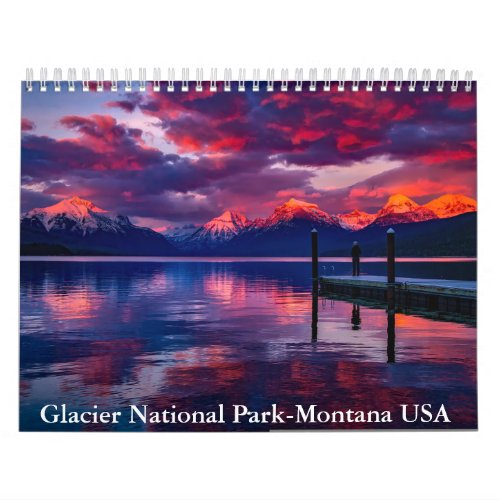 Glacier National Park_Montana USA Calendar