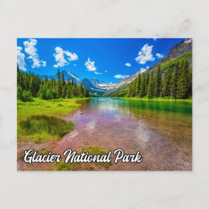 Glacier National Park, Montana, USA Postcard