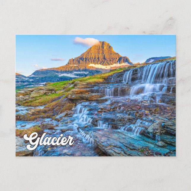 Glacier National Park, Montana, USA Postcard (Front)