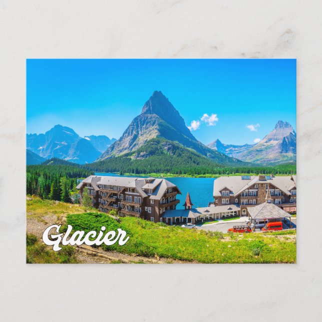 Glacier National Park, Montana, USA Postcard (Front)