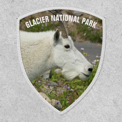 Glacier National Park Mountain Goat Photo Patch