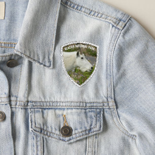 Glacier National Park Mountain Goat Photo Patch