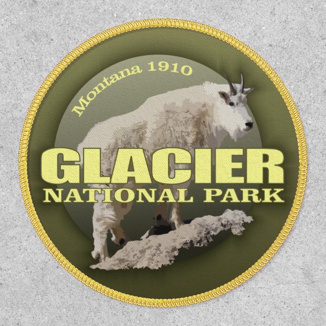 Glacier National Park (Mountain Goat) WT Patch (Front)