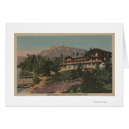 Glacier National Park, MT - Lake McDonald Cards (Front Horizontal)