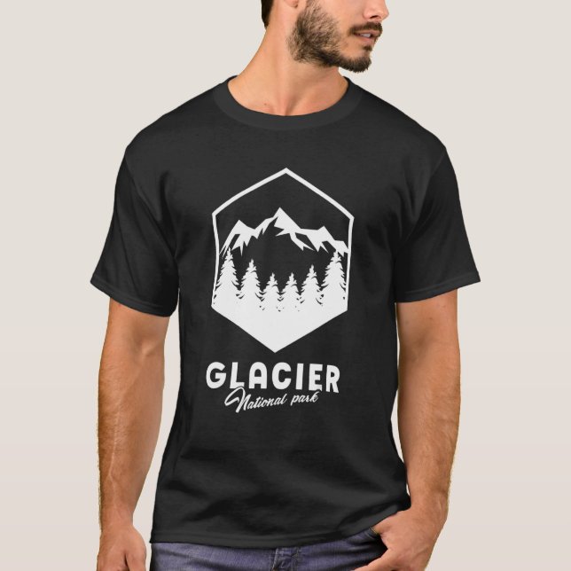 Glacier National Park National Park Hiking Vacatio T-Shirt (Front)