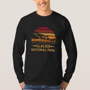 Glacier National Park National Park Hiking Vacatio T-Shirt