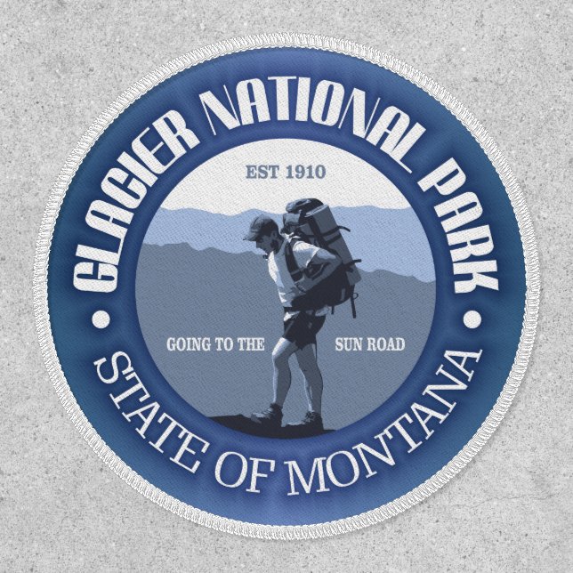 Glacier National Park  Patch (Front)