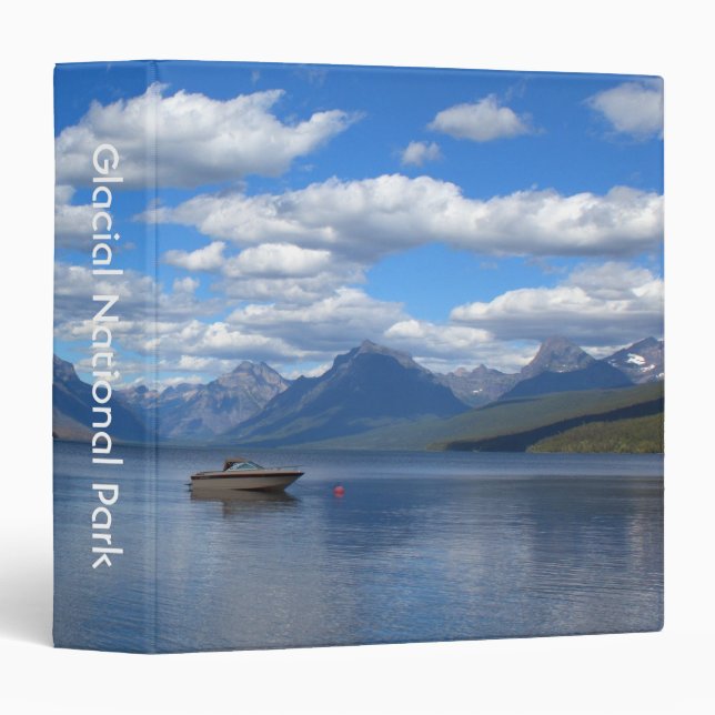 Glacier National Park photography Binder (Front/Spine)