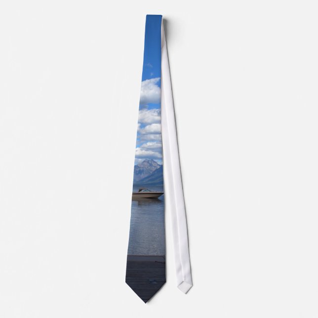 Glacier National Park photography. Neck Tie (Front)