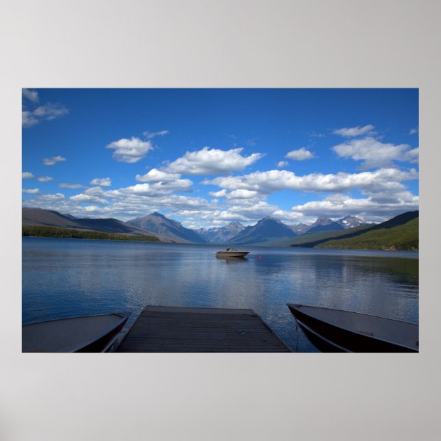 Glacier National Park photography. Poster (Front)