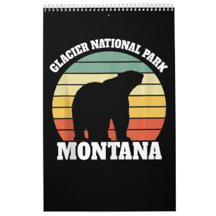 Glacier National Park Polar Bear Lover Calendar