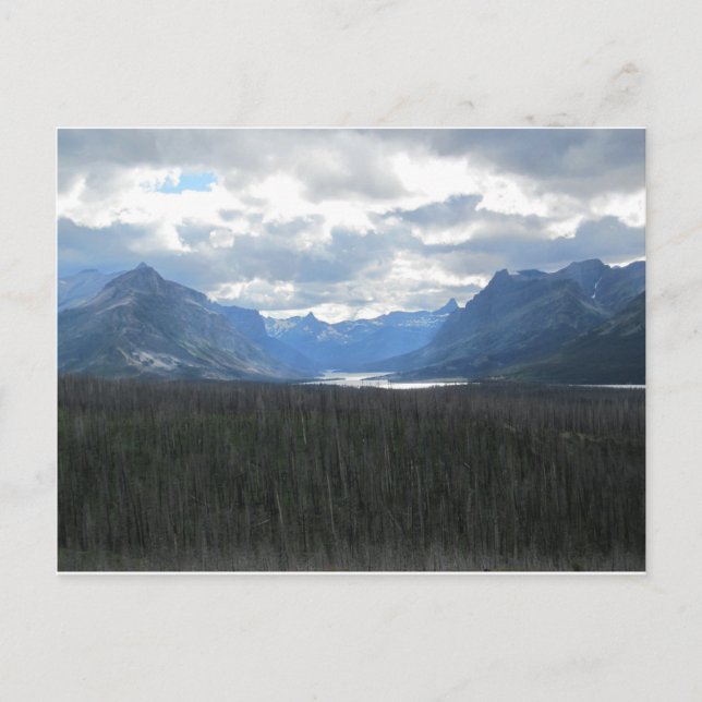 Glacier National Park Postcard (Front)
