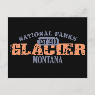 Glacier National Park Postcard