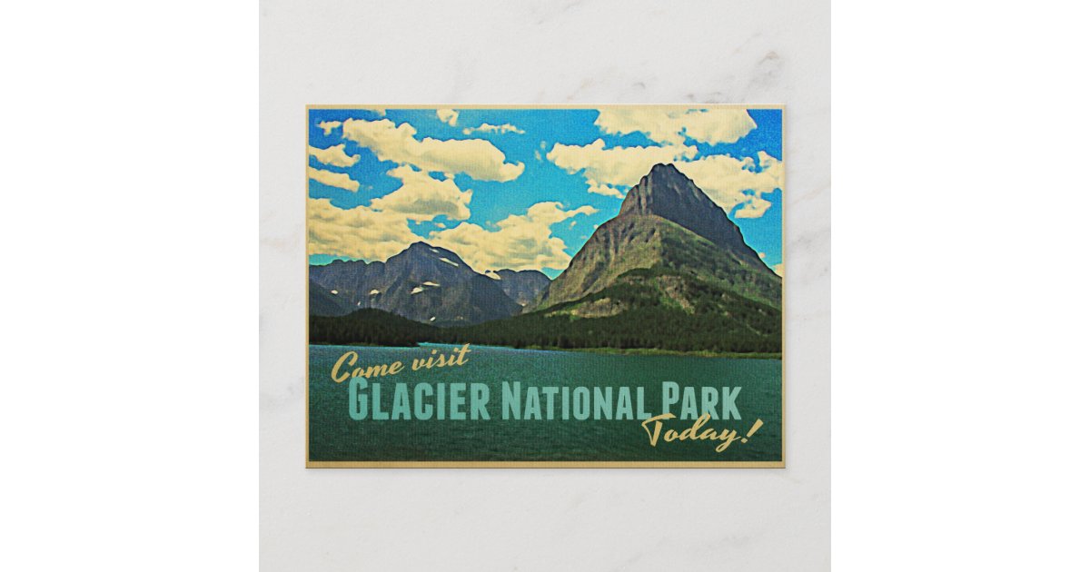 Glacier National Park Postcard | Zazzle
