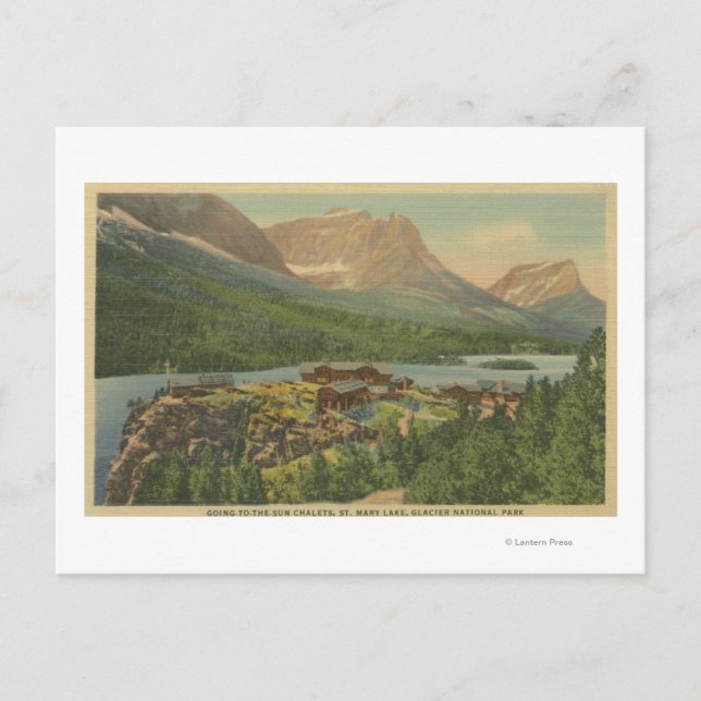 Glacier National Park, Postcard (Front)
