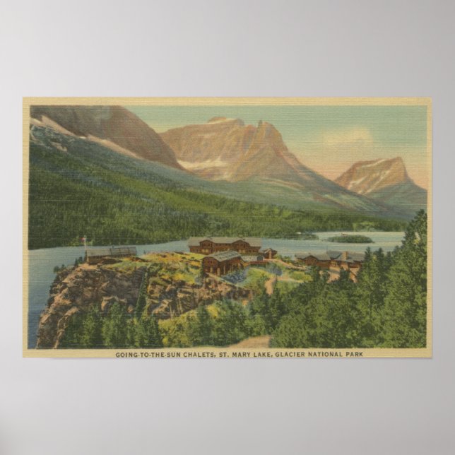 Glacier National Park, Poster (Front)