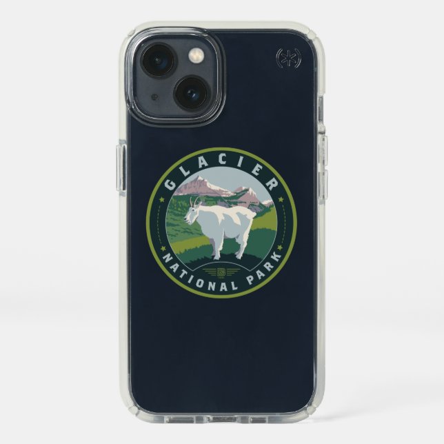 Glacier National Park Speck iPhone 13 Case (Front)