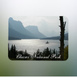 Glacier National Park St Mary Lake Magnet<br><div class="desc">3 x 4 inch,  decorative flexi magnet that features a scenic photo image of the spectacular scenery of Glacier National Park,  Montana. View includes St Mary Lake,  the second largest lake in the park. Makes a great travel souvenir!</div>