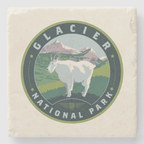 Glacier National Park Stone Coaster