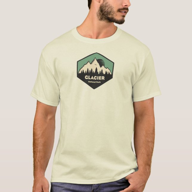 Glacier National Park T-Shirt (Front)