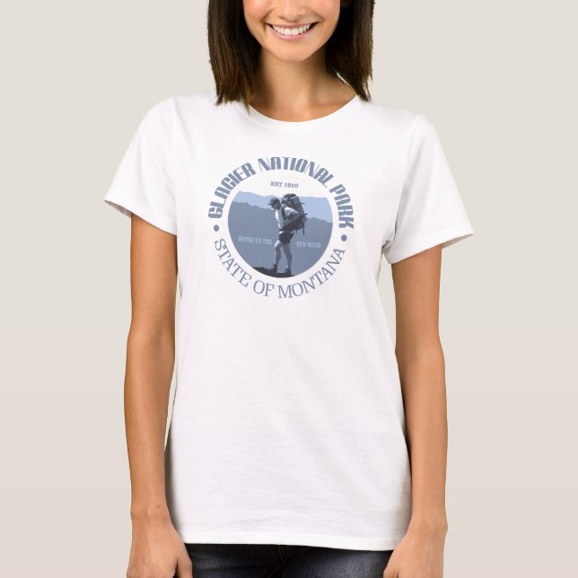 Glacier National Park T-Shirt (Front)