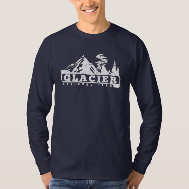 Glacier National Park T-Shirt (Front)