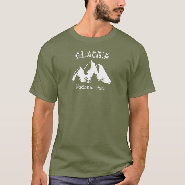 Glacier National Park T-Shirt (Front)